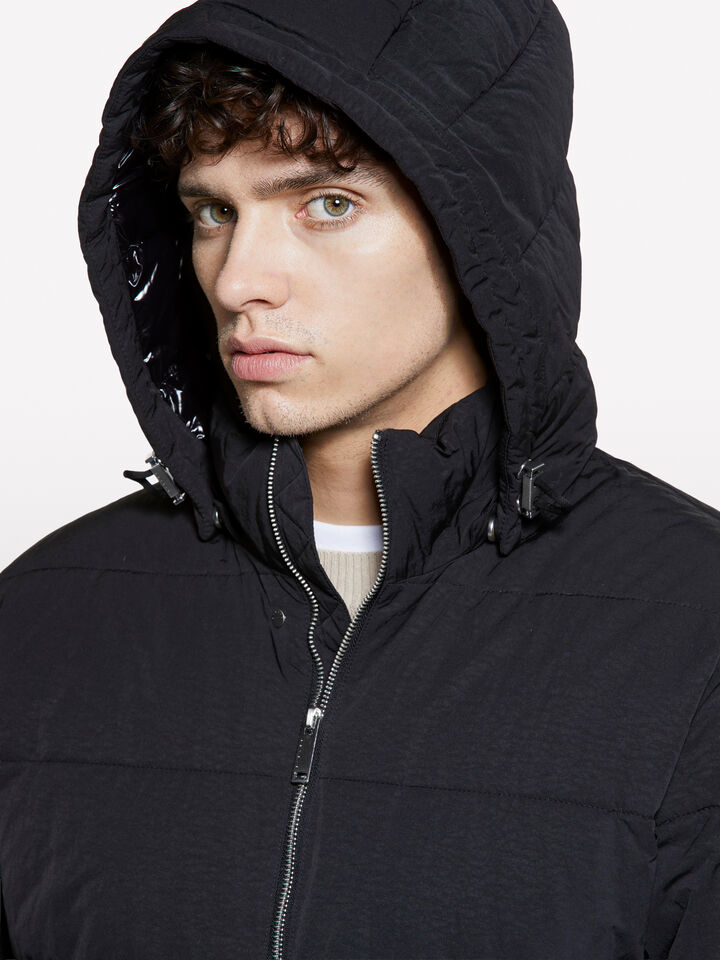 Dark gray padded jacket - men's puffer jackets and coats - Dark Gray | Sisley image number 4